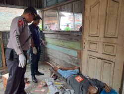 Polres Tebing Tinggi Evakuasi Penemuan Mayat Seorang Pria di Simpang Medan