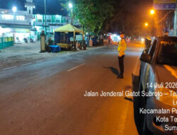 Cegah Gangguan Kamtibmas, Polres Tebing Tinggi Patroli Blue Light di Ruas Jalan Utama