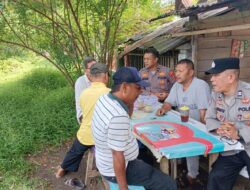 Perkuat Kemitraan dengan Warga, Sat Binmas Polres Tebing Tinggi Sambang Kamtibmas