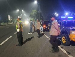 Antisipasi Aksi Balap Liar Premanisme dan Knalpot Brong,Tim UKL Polres Langkat Laksanakan Patroli Malam