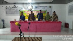 Kapolsek Tebing Tinggi Hadiri Pelantikan Pejabat Baru Kepala Desa Sei Priok