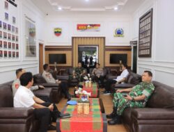 Perkuat Sinergi TNI-Polri, Kapolres Langkat Silaturahmi dengan Dandim 0203/Langkat