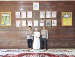Pererat Silaturahmi dengan Ulama, KA SPN Polda Sumut dan Kapolres Langkat Kunjungi Madrasah Tuan Guru Besilam