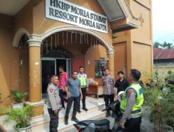 Sat Lantas Polres Langkat Patroli Gereja, Pastikan Ibadah Minggu berlangsung Aman Dan Lancar