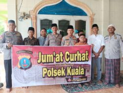 Polsek Kuala Gelar Jumat curhat, Serap Aspirasi dan Perkuat Kedekatan dengan Masyarakat