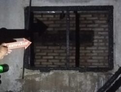 Polres Tebing Tinggi Cek TKP Kebakaran Satu Unit Rumah di Jalan Rumah Sakit Umum