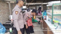 Respons Cepat Polres Tebing Tinggi, Bhabinkamtibmas Lakukan Pengecekan TKP Pencurian di Kantin Sekolah