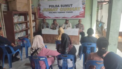 Polsek Padang Hulu Gelar Jumat Curhat, Warga Usulkan Peningkatan Patroli Malam