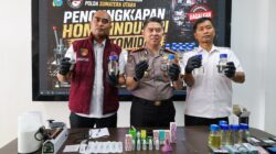 Polda Sumut Bongkar Home Industri Vape Mengandung Etomidate, Bahan Baku Diduga Dipasok dari Kamboja