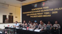 Polrestabes Medan Ungkap 716 Kasus Kejahatan Jalanan dan Hasil Operasi Pekat Toba 2026, 906 Tersangka Diamankan
