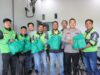 Kapolres Langkat Silaturahmi dengan Pengemudi Ojek Online, Ajak Jaga Kamtibmas Jelang HUT RI