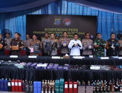 POLRESTABES MEDAN UNGKAP 1.187 KASUS NARKOBA DALAM 300 HARI, MUSNAHKAN PULUHAN KILOGRAM BARANG BUKTI