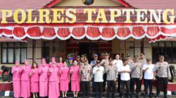 Kunker ke Tapteng, Kapolda Sumut Letakkan Batu Pertama Pembangunan Rusun Polres Tapanuli Tengah