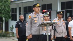 Kapolres Langkat Jadi Pembina Upacara di Yayasan Pendidikan Putra Jaya Jabal Rahman, Berikan Motivasi dan Edukasi Kamtibmas kepada Pelajar