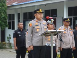 Kapolres Langkat Jadi Pembina Upacara di Yayasan Pendidikan Putra Jaya Jabal Rahman, Berikan Motivasi dan Edukasi Kamtibmas kepada Pelajar