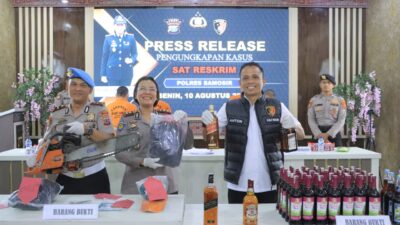 Sat Reskrim Polres Samosir Ungkap 7 Kasus Jadi Perhatian Publik