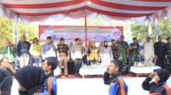 Kapolres Langkat Hadiri puncak peringatan Brandan Bumi Hangus yang ke-79 Pangkalan Berandan