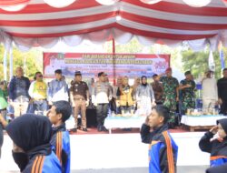 Kapolres Langkat Hadiri puncak peringatan Brandan Bumi Hangus yang ke-79 Pangkalan Berandan