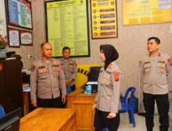 Kapolres Tebing Tinggi Cek Pelayanan SPKT, Pastikan Pelayanan Masyarakat Berjalan Baik