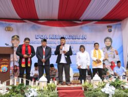 Polres Langkat Gelar Doa Kebangsaan Lintas Agama, Perkuat Persatuan untuk Langkat Rukun dan Damai