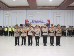 Kapolres Langkat Pimpin Sertijab Kabag Sdm, Kasat dan Kapolsek 