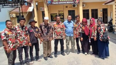 Laporan Dugaan Penyerobotan lahan Diduga Mandek Di Polres Sergai.LMPP Sergai : Ada apa ya,,,