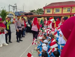Polantas Karib, Sat Lantas Polres Pelabuhan Belawan Kenalkan Polisi sebagai Sahabat Anak Sejak Usia Dini
