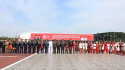 Kapolda Sumut Hadiri Upacara HUT ke-81 RI di Lapangan Astaka