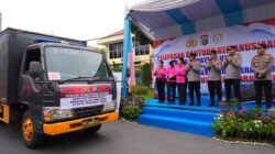 Polda Sumut Berangkatkan 25 Ton Bantuan Kemanusiaan Tahap Pertama untuk Korban Gempa NTT