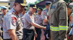 Kapolda Sumut Cek Kesiapsiagaan Personel, Kendaraan dan Peralatan Penanganan Karhutla