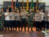 Perkuat Sinergitas TNI-Polri, Kapolres Binjai Bersama PJU Silaturahmi ke Mako Yonif Raider 100/PS.