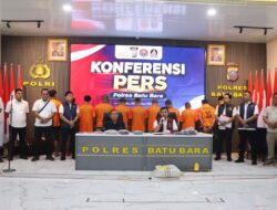 Polres Batu Bara Ungkap 10 Kasus 3C, 17 Tersangka Diamankan