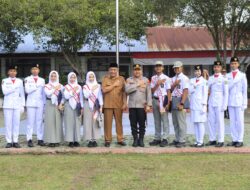 Kapolres Langkat Jadi Pembina Upacara di SMA N 1 Stabat, Berikan Motivasi dan Edukasi Kamtibmas kepada Pelajar
