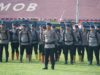 Brimob Sumut Bergerak ke Karo, 100 Personel Siap Temani Warga di Tengah Erupsi Gunung Sinabung