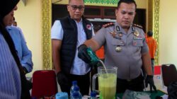 Polres Pelabuhan Belawan Musnahkan Barang Bukti Narkoba