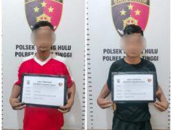 Unit Reskrim Polsek Padang Hulu Ungkap Kasus Begal, Dua Pelaku Diamankan