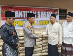 Kapolres Langkat Salurkan Bantuan Material untuk Pembangunan Mesjid Al- Ikhlas      Langkat-Semangat dalam memperkuat jalinan sinergitas antara Polri dan seluruh elemen masyarakat, Kapolres Langkat AKBP Hannry P.H.Tambunan, S.E., S.I.K. melaksanakan kegiatan Safari Kamtibmas dan Polres langkat Peduli Tempat Ibadah di Mesjid Al- Ikhlas Jalan Ibadah Dsn I Desa Banyumas Kecamatan Stabat kabupaten Langkat Jum’at (04/9/2026).