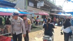 Polsek Salapian Intensifkan Patroli di Pasar Tanjung Langkat, Cegah 3C dan Gangguan Kamtibmas