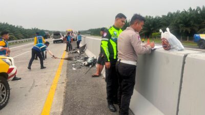 Kecelakaan Maut di Tol Medan-Tebing Tinggi KM 66: Satu Penumpang Innova Meninggal Dunia