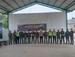 Sinergi Lintas Sektor, Satlantas Polres Sergai Gelar Sosialisasi “Polantas Karib” dan Uji Praktik Safety Riding Bersama Yonif TP 902 & Subdenpom Tebing Tinggi