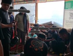 Gerebek Sarang Narkoba di Kabanjahe, Delapan Orang Diamankan