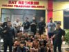 Tim Macan Polres Pelabuhan Belawan Tangkap 13 Pemuda Terkait Geng Motor dan Tawuran, Sita 4 Sajam dan Ketapel