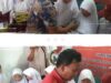 Acara diawali yang pertama pembukaan di pimpin doa oleh bapak Ismail dan selanjutnya pemotongan pita .