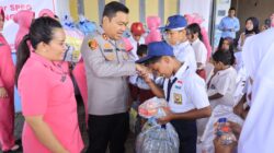 Kapolres Langkat Santuni Anak Yatim, Wujud Kepedulian Polri untuk Masyarakat