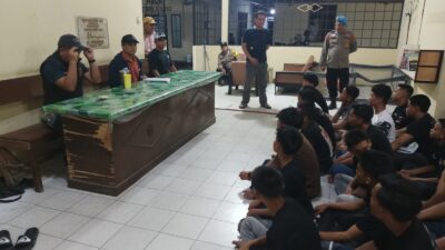 Polsek Buntu Pane Sergap Puluhan Remaja Diduga Hendak Balap Liar, 21 Sepeda Motor Diamankan