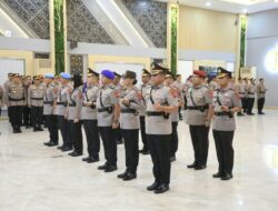 Kapolda Sumut Lantik Sejumlah Pejabat Baru, Tekankan Profesionalisme dan Responsivitas