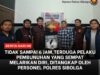 SIBOLGA — Polres Sibolga menangkap terduga pelaku penusukan yang menyebabkan seorang warga berinisial SL (32) meninggal dunia. Terduga pelaku berinisial AN (33) ditangkap sekitar enam jam setelah peristiwa terjadi.