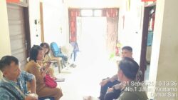 Pererat Silaturahmi, Polsek Padang Hilir Berkunjung ke Kelurahan Damar Sari