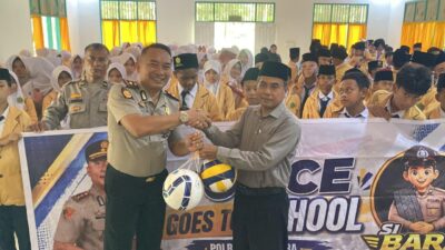Polres Batu Bara Gelar Police Go To School Serentak di 19 Sekolah