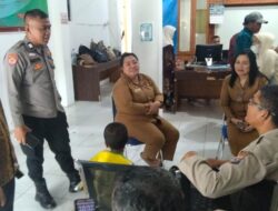 Wujud Kepedulian Polri, Sat Binmas Polres Sergai Evakuasi dan Serahkan Anak Terlantar ke Dinsos